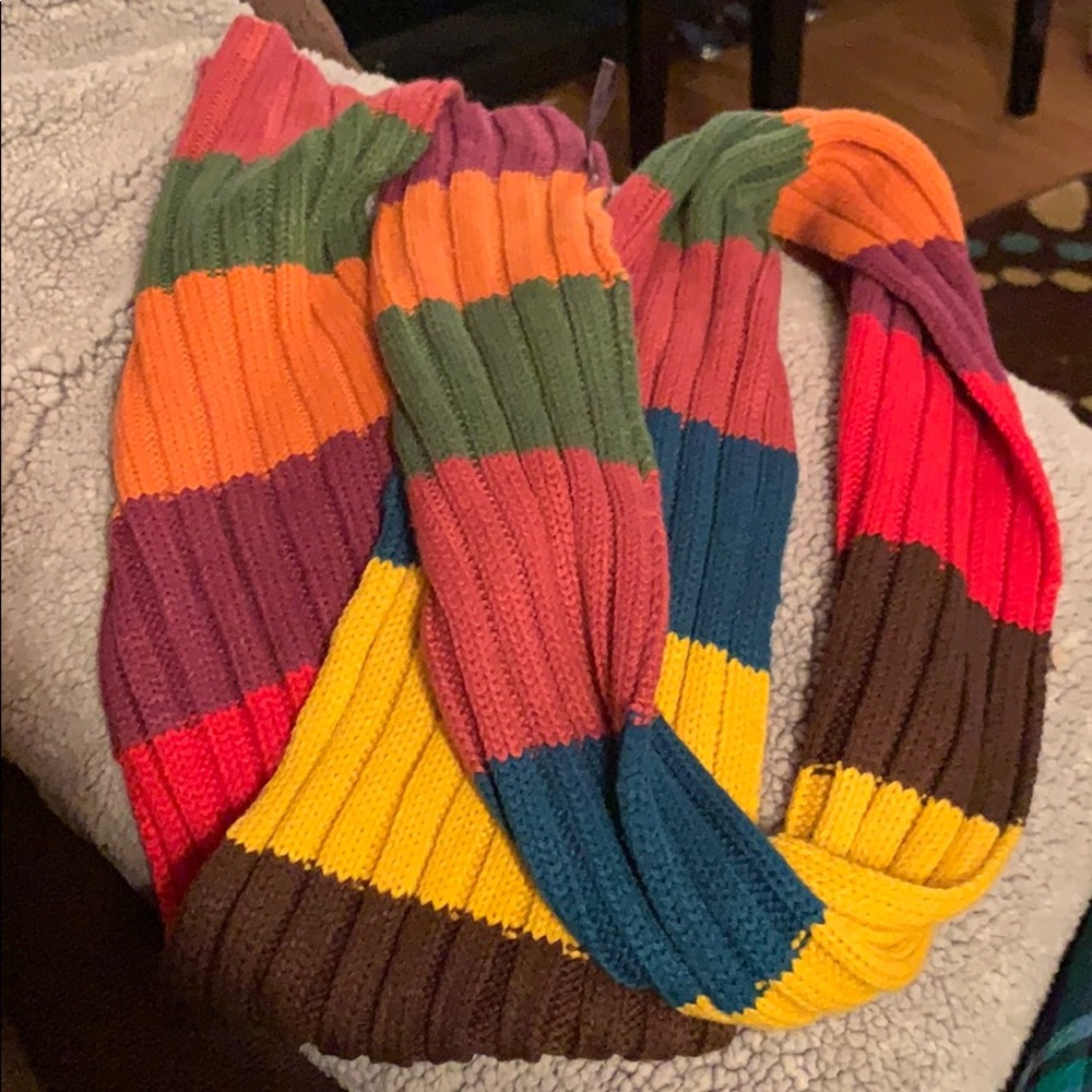 Multicolor winter scarf
